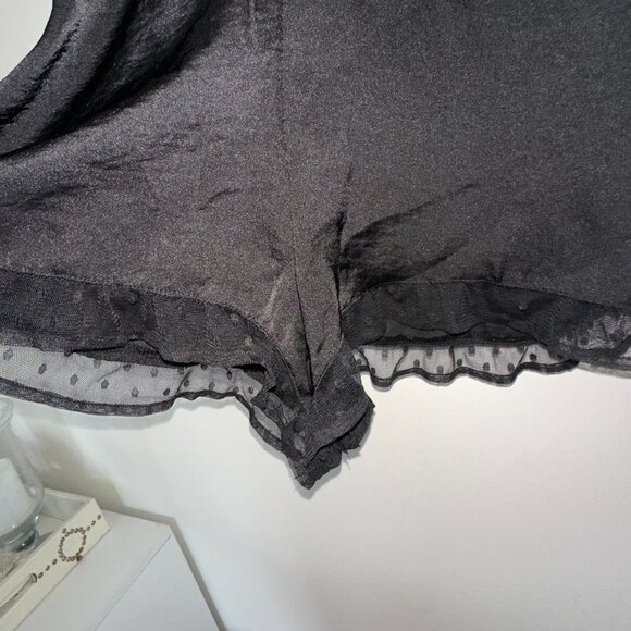 Band of Gypsies Black Sheer Cami Top - Picture 3 of 5